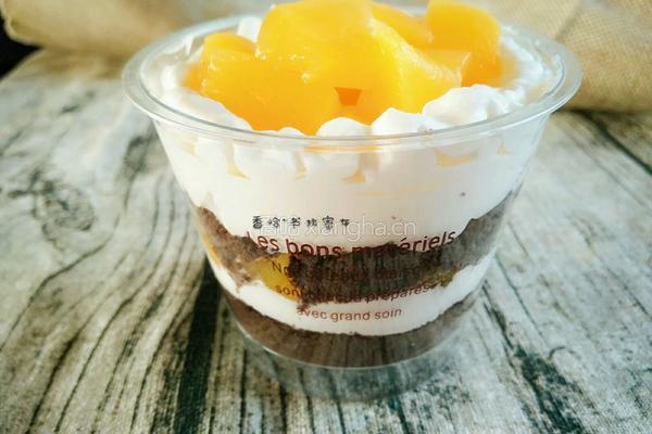 黄桃木糠杯的做法图解9
