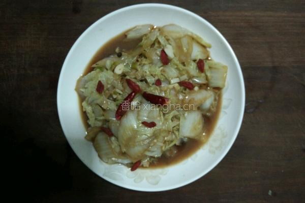 醋熘白菜的做法图解8