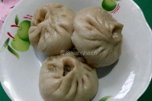 粗粮萝卜包子