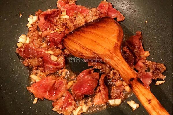 干炒牛河的做法图解4