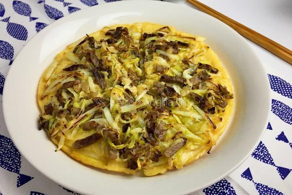 牛肉韭黄煎饼的做法图解10