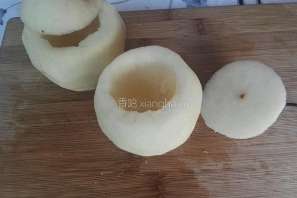 冰糖雪梨的做法图解4