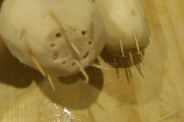 桂花糯米糖藕的做法图解3
