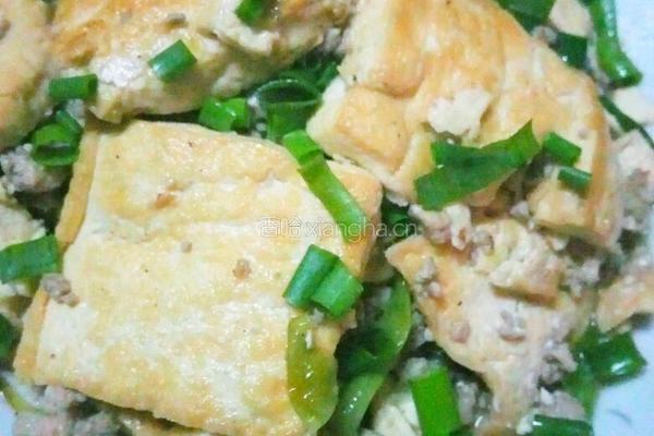 肉末焖豆腐