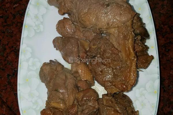 卤水鸭肉的做法图解3