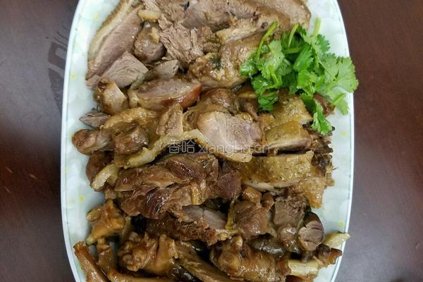 卤水鸭肉的做法图解4