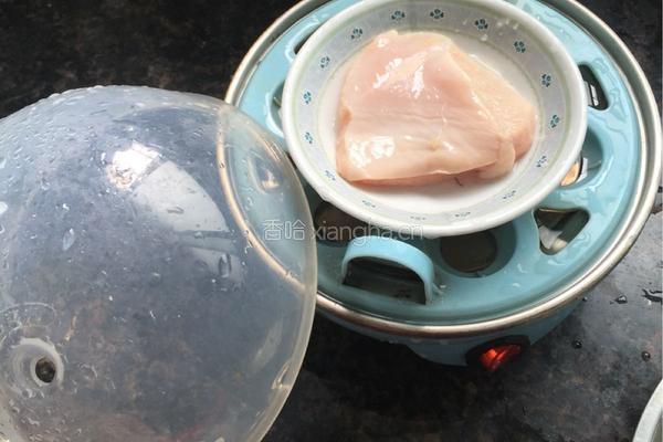 香菇鸡肉粥的做法图解2