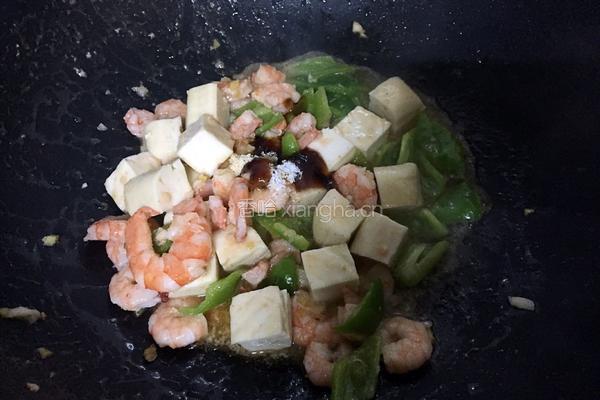 虾仁豆腐的做法图解6