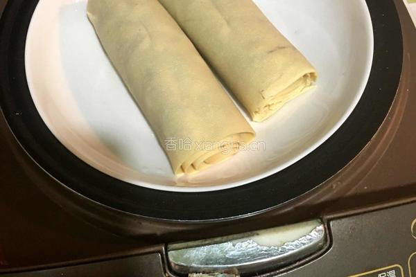 豆皮鸡肉卷的做法图解6