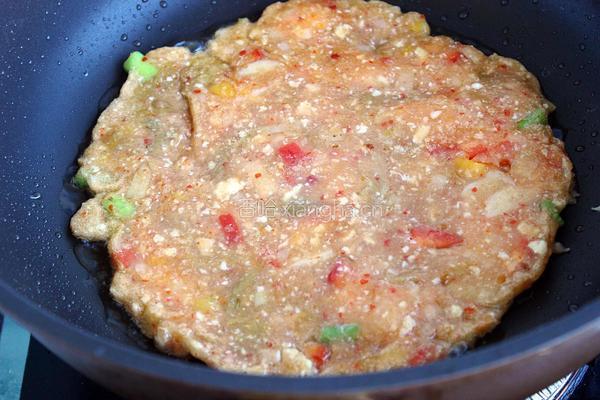 泡菜饼的做法图解9