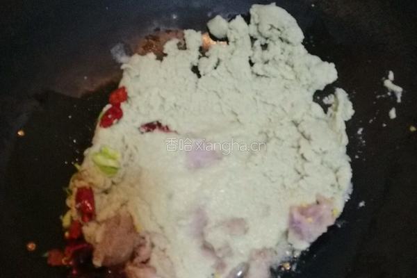 羊肉炒麻豆腐的做法图解6