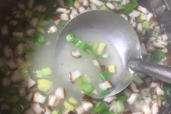 蔬菜粥的做法图解4