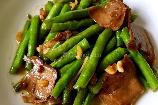 猪舌炒豆角的做法图解8