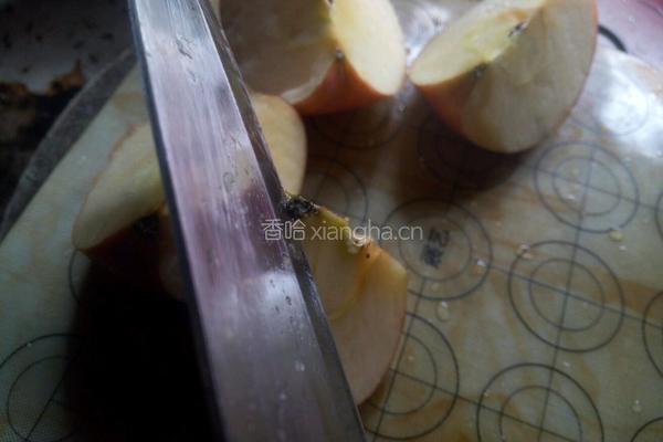 烤苹果片的做法图解2