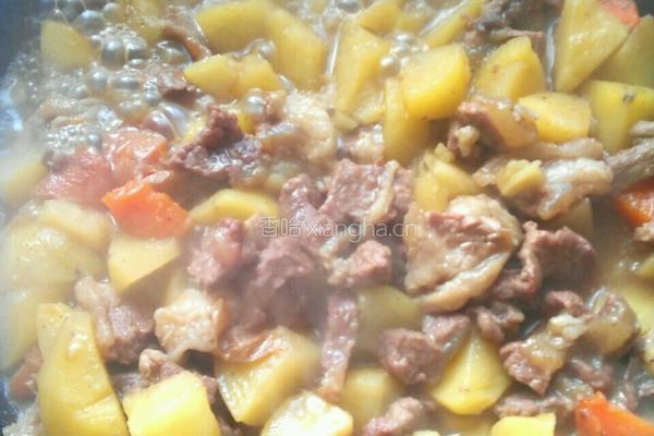 牛肉炖土豆的做法图解7