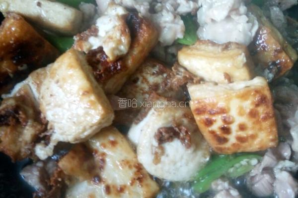 香煎豆腐的做法图解7