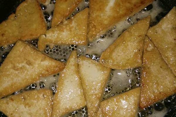 香煎豆腐的做法图解4