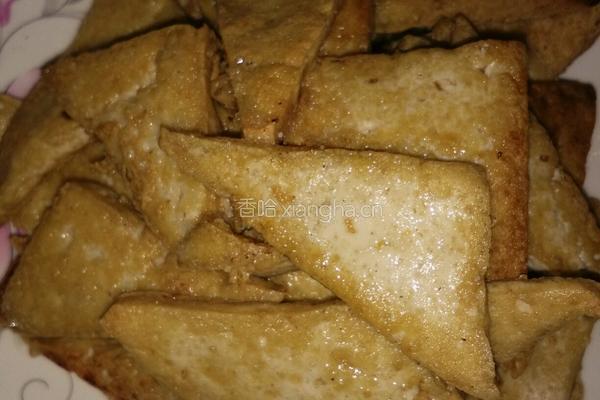 香煎豆腐的做法图解5