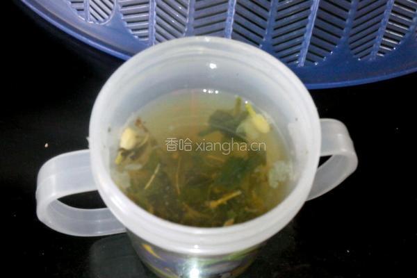茉莉花茶蛋糕(微波无牛奶版)的做法图解1