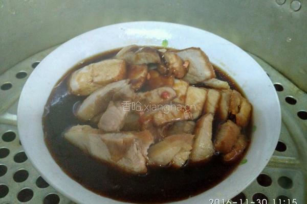 土豆扣肉的做法图解13
