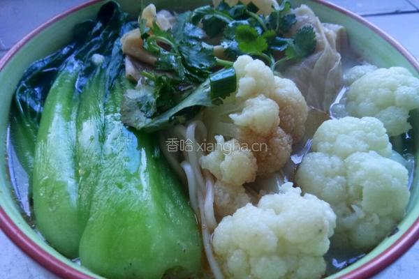 蔬菜面条的做法图解6