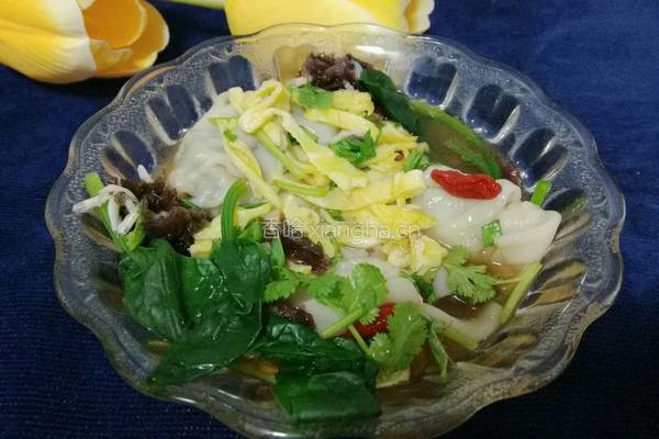 暖胃海鲜豌豆苗馄饨的做法图解17