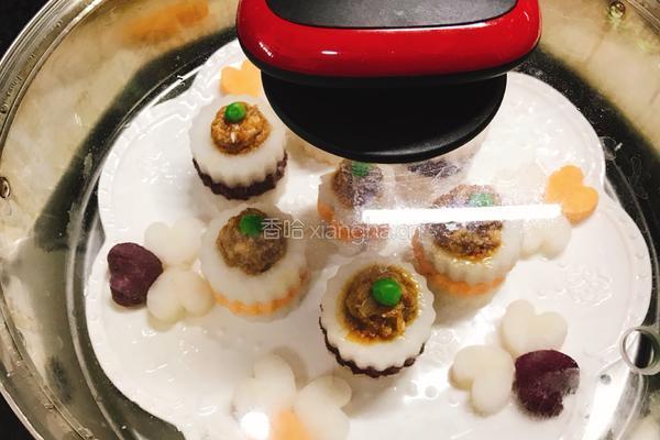 花式萝卜酿肉的做法图解9