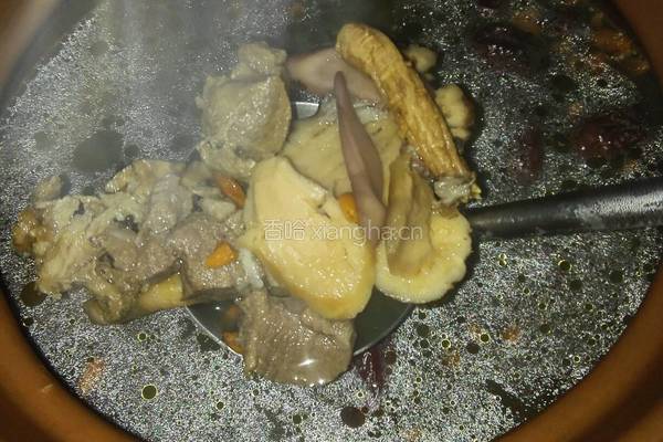 十全大补汤煲羊腿肉的做法图解6