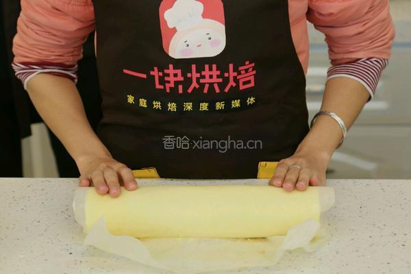 圣诞树桩蛋糕的做法图解14