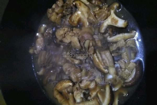 冬菇焖鸡的做法图解6