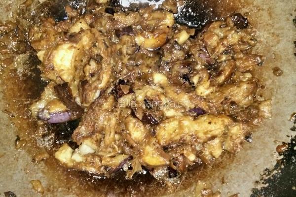 酱爆茄子的做法图解5