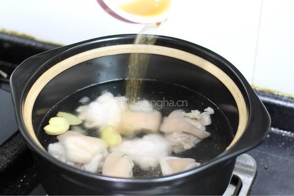 冬笋肘子汤的做法图解4