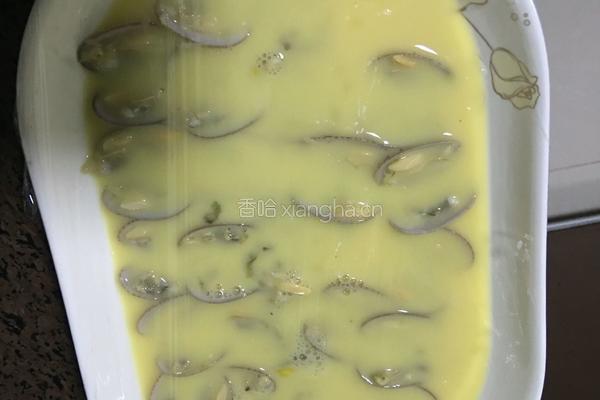 花甲蒸蛋的做法图解3