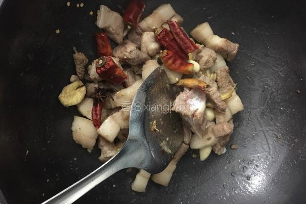 红烧猪肉炖冬瓜的做法图解3