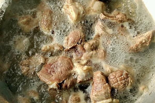 羊肉炖白萝卜的做法图解3