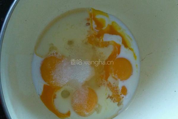 电饭煲抹茶蛋糕的做法图解2