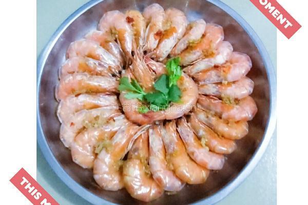 蒸腌虾的做法图解3