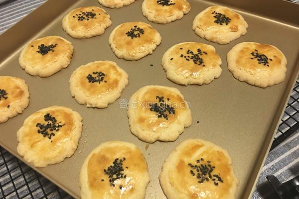 芝麻酥饼的做法图解11