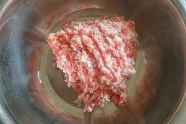 猪肉白菜馅水饺的做法图解3