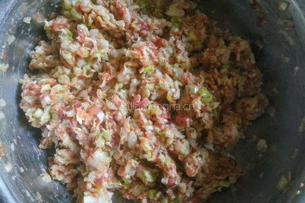 猪肉白菜馅水饺的做法图解8