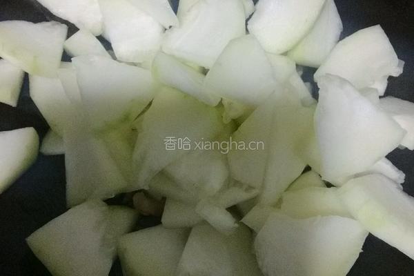 金钩贝尖炒冬瓜的做法图解7