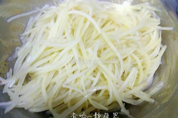 油淋土豆丝的做法图解5