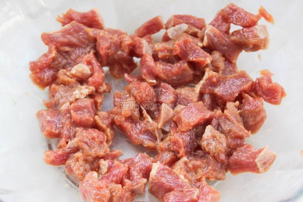 孜然牛肉柿子饭的做法图解4