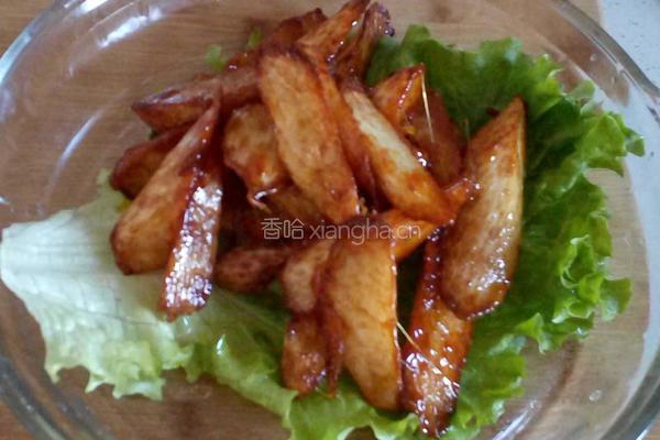 拔丝山药的做法图解14