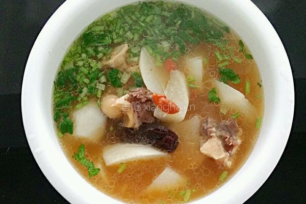 萝卜羊肉汤的做法图解7