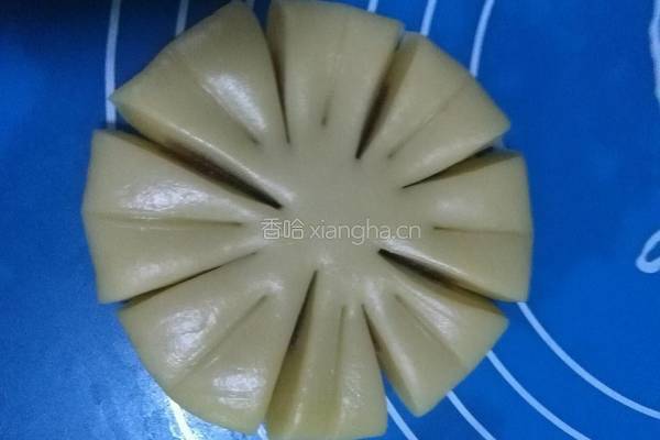 向日葵莲蓉酥的做法图解17
