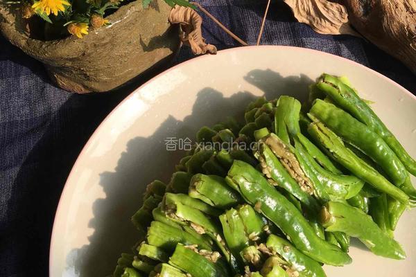 【虎皮尖椒】的做法图解3