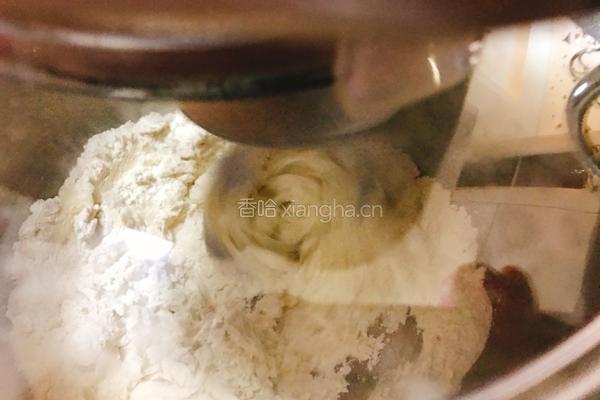 青菜猪肉煎饺的做法图解3
