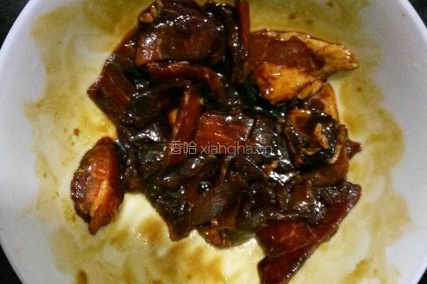 豆角炒肉的做法图解4