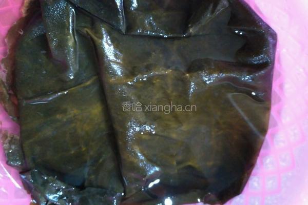 卤海带的做法图解2